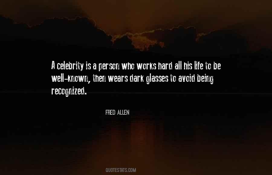 Being A Celebrity Quotes #213975