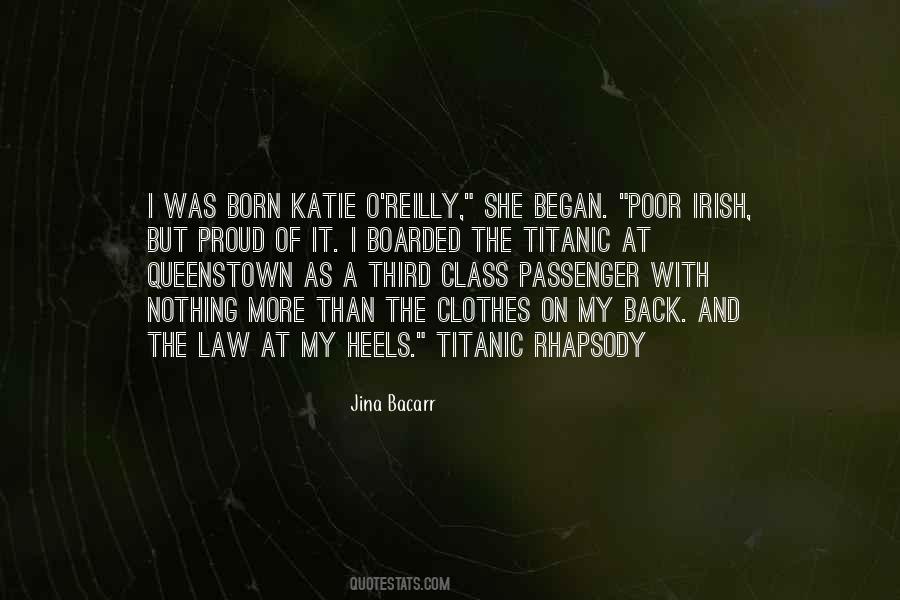 Quotes About Irish Law #657451
