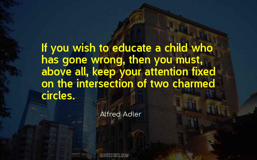Quotes About The Wrong Attention #1675437