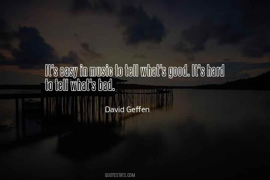 Geffen Quotes #64222