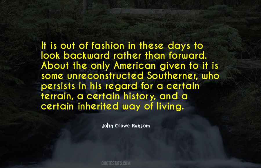 Fashion Forward Quotes #542646