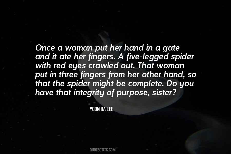 Spider Eyes Quotes #1418345