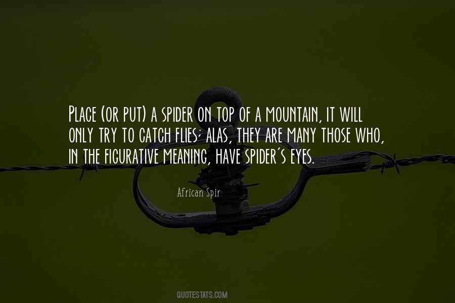 Spider Eyes Quotes #266013