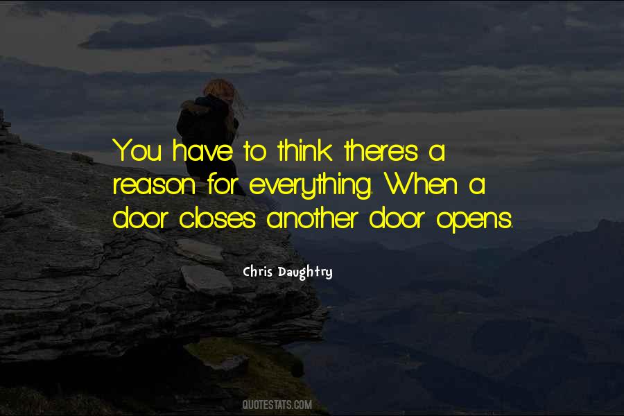 When One Door Closes Another Door Opens Quotes #1425436