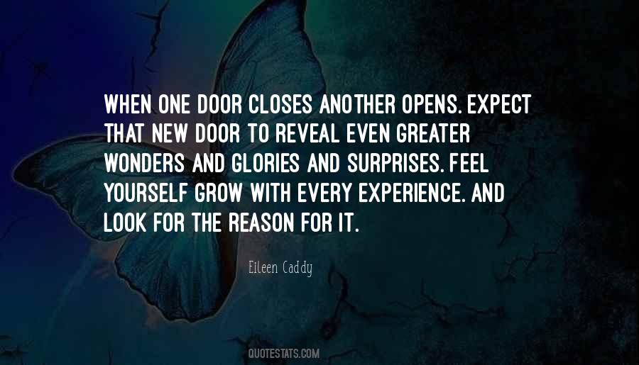 When One Door Closes Another Door Opens Quotes #346065