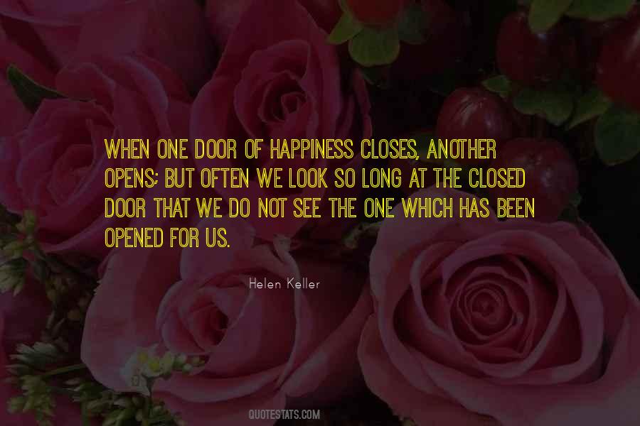 When One Door Closes Another Door Opens Quotes #388818