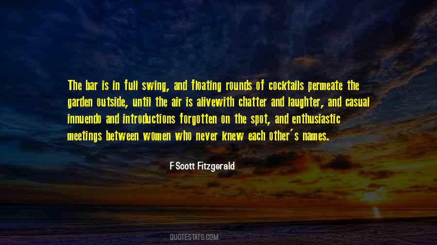 Floating In The Air Quotes #1472012