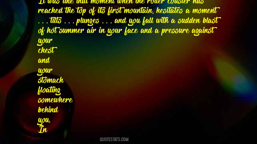 Floating In The Air Quotes #1603938