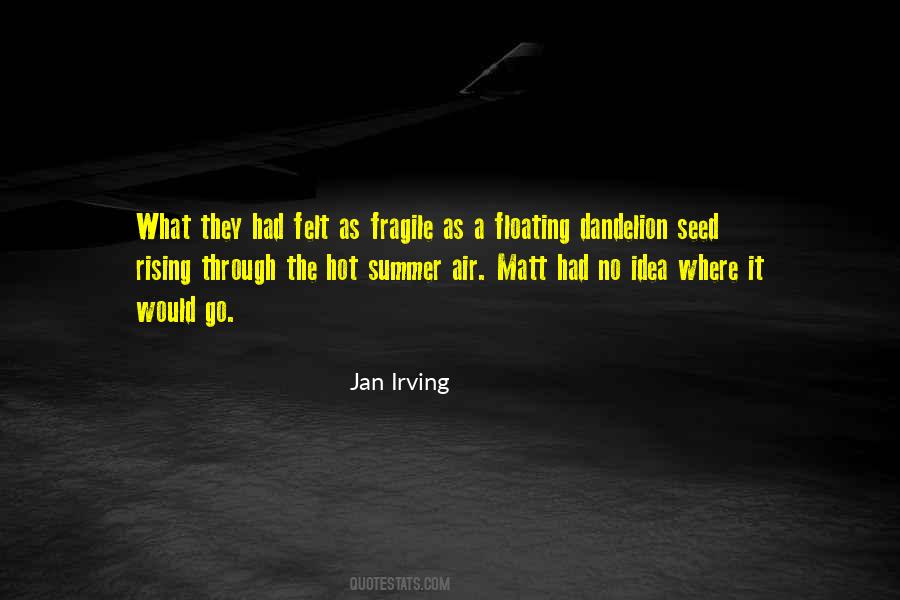 Floating In The Air Quotes #89814