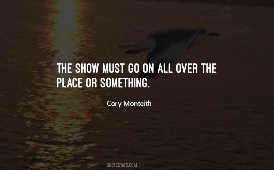 Something Go On Quotes #183799