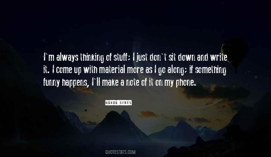 Something Go On Quotes #197799