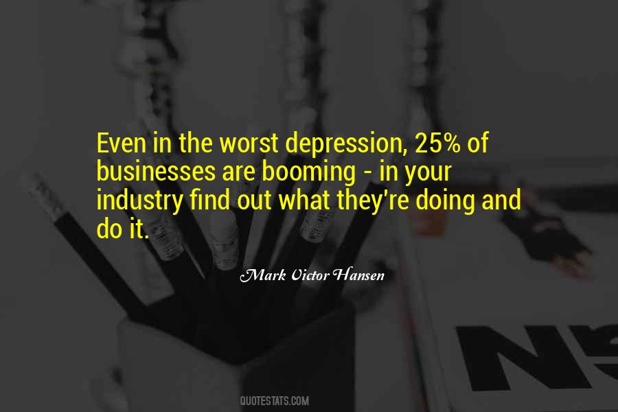 Worst Depression Quotes #1521125