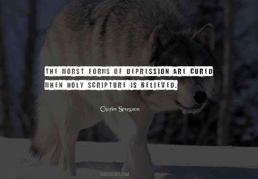 Worst Depression Quotes #667886