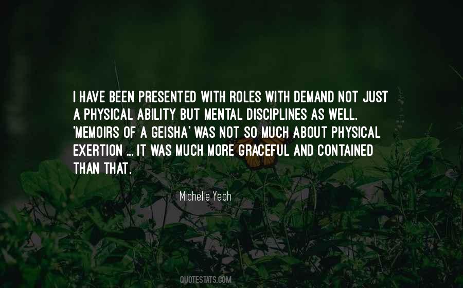 Geisha Memoirs Quotes #420881