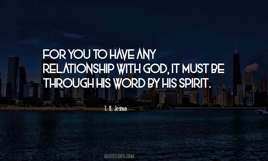 God Relationship Quotes #91078