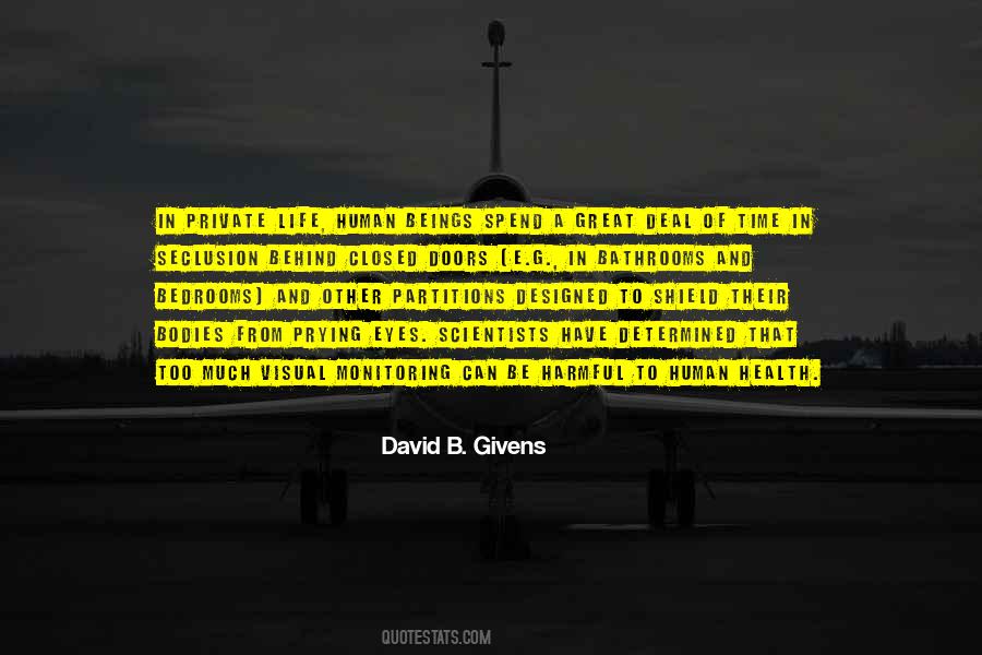 Quotes About Givens #106886