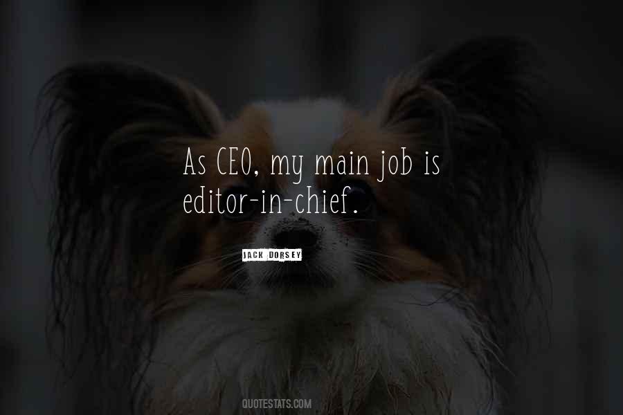 Editor In Chief Quotes #86030