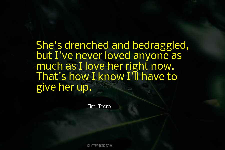 Quotes About Give Up Love #71156