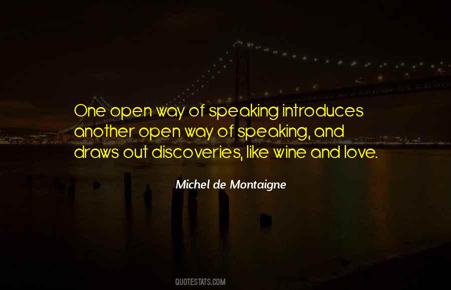Open Way Quotes #1381942