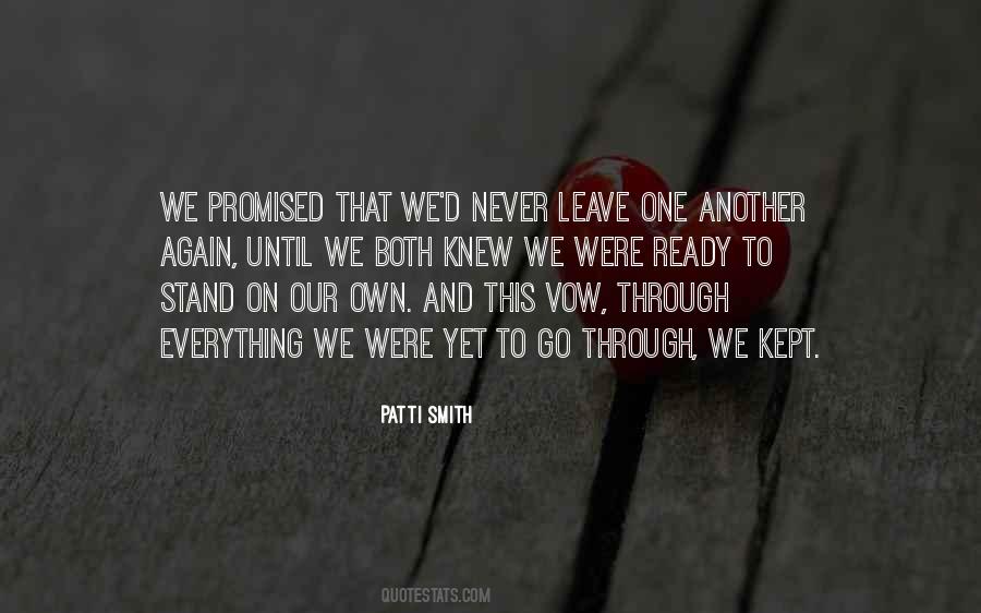 A Promise Not Kept Quotes #483841