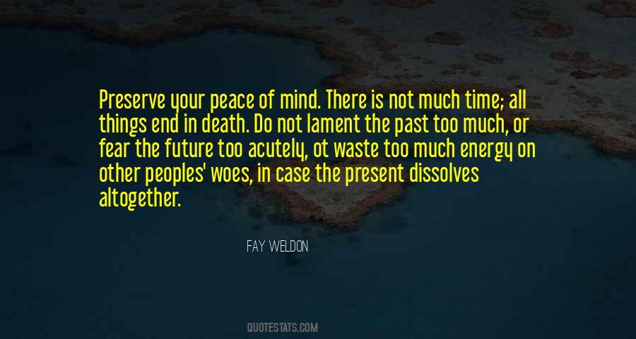 Peace In Mind Quotes #1223701