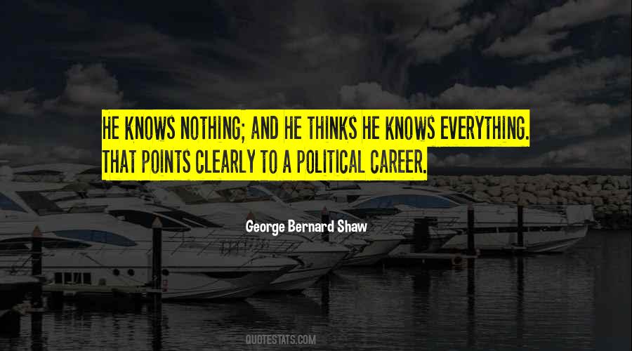 Political Career Quotes #1599000