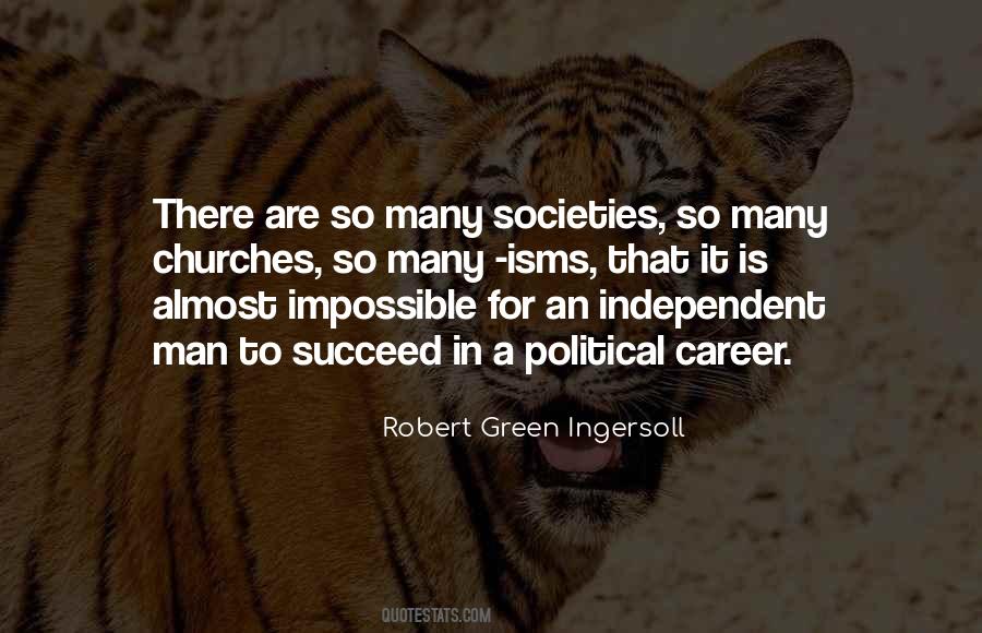 Political Career Quotes #1665785