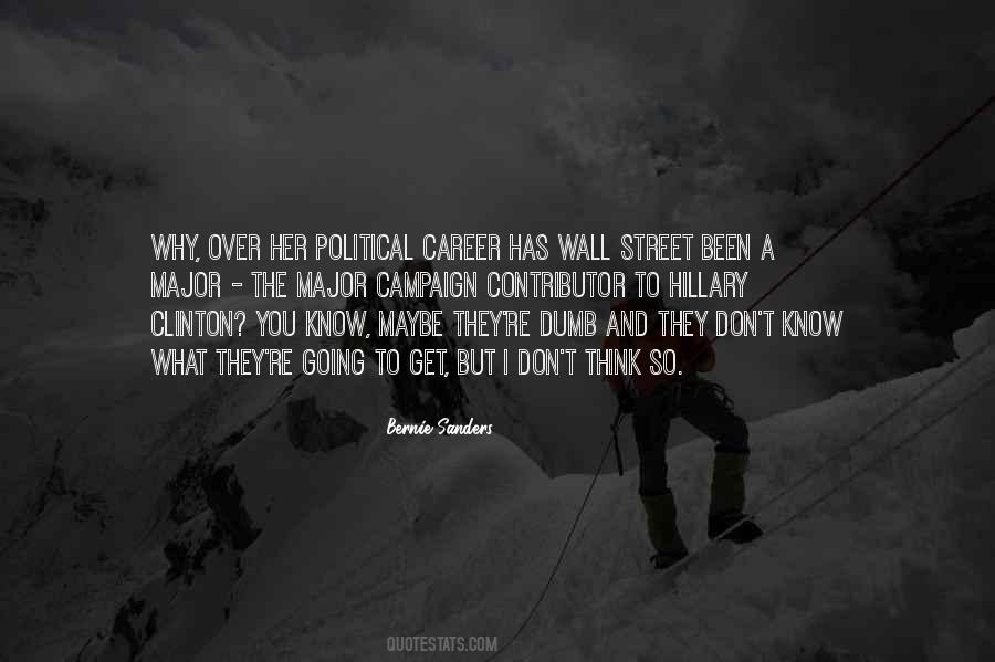 Political Career Quotes #478779