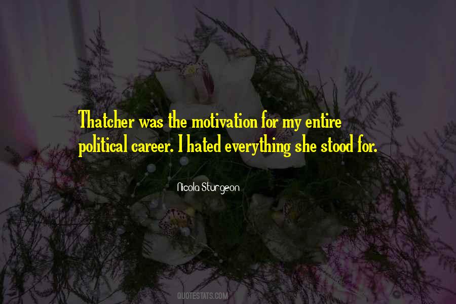 Political Career Quotes #687516