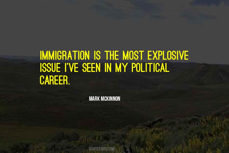 Political Career Quotes #937240