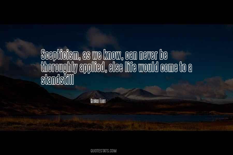 Life As We Know Quotes #159783