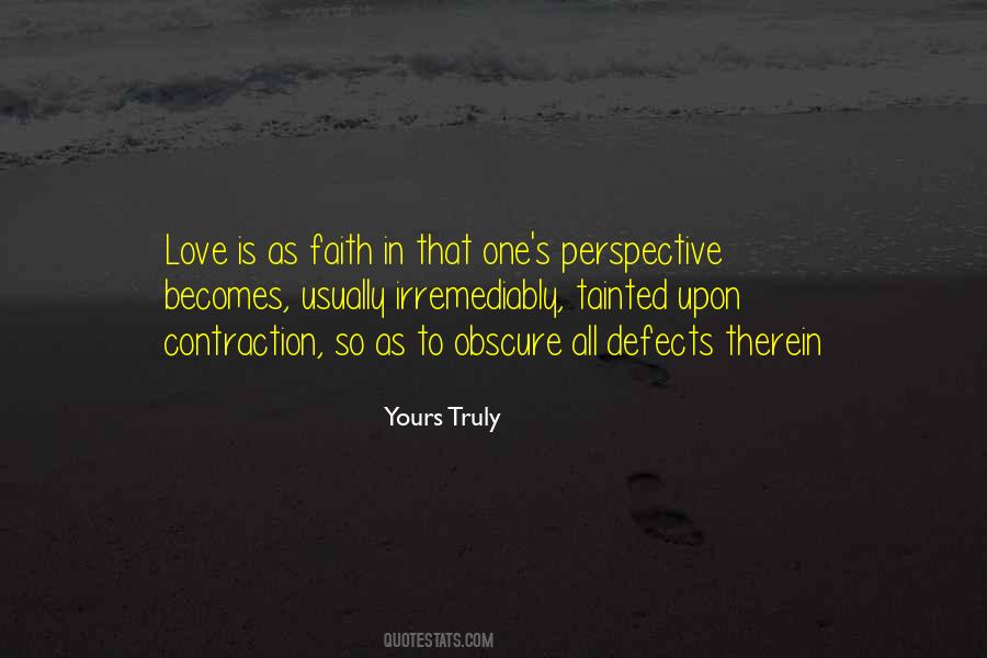 Love Perspective Quotes #1874611