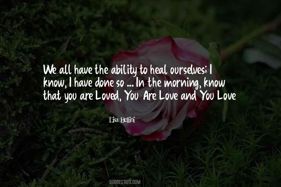 I Love You Morning Quotes #1654227