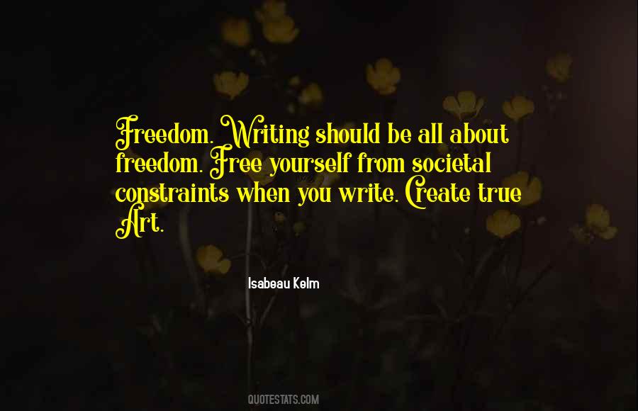 When You Free Yourself Quotes #1649443