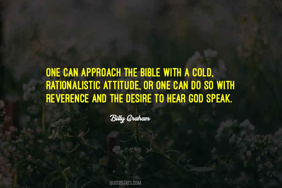 Cold Approach Quotes #1642586