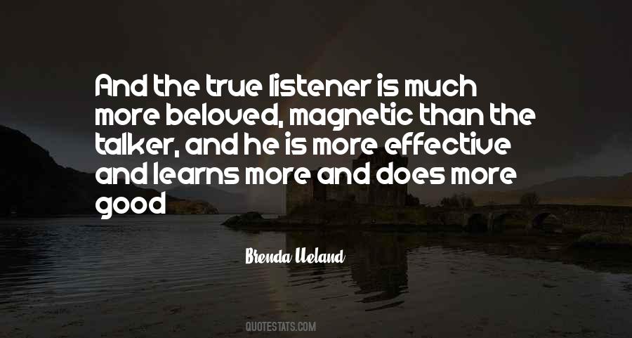 You Are A Good Listener Quotes #1814173