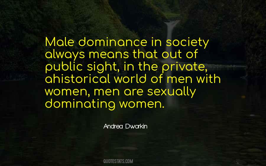 Male Patriarchy Quotes #1738685