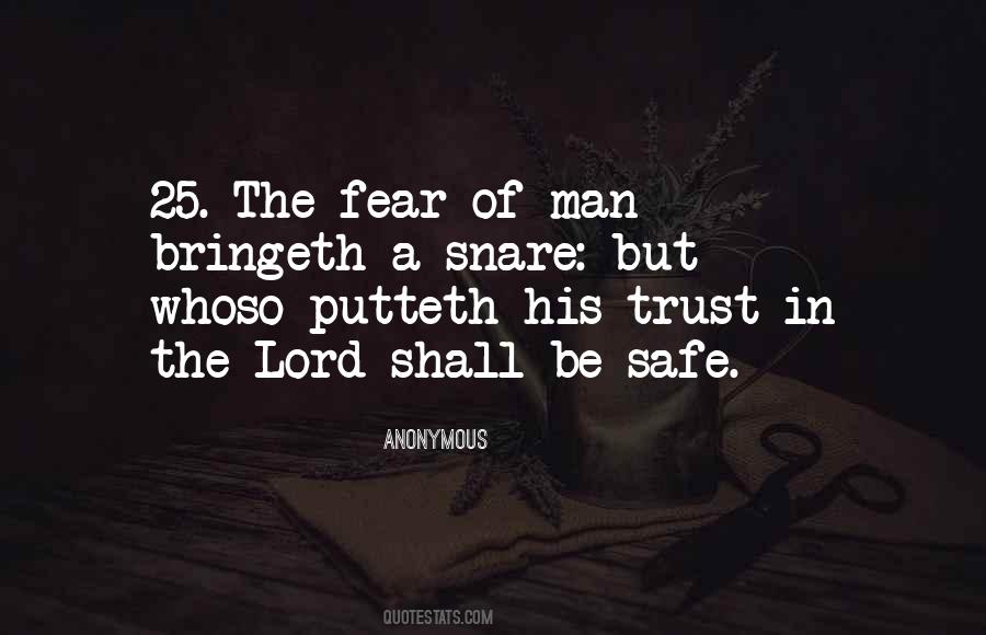 Man Trust Quotes #146452