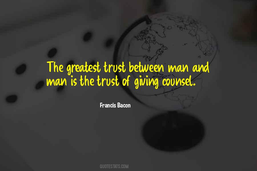 Man Trust Quotes #1711355