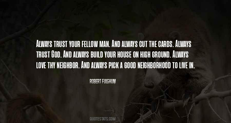Man Trust Quotes #1821712