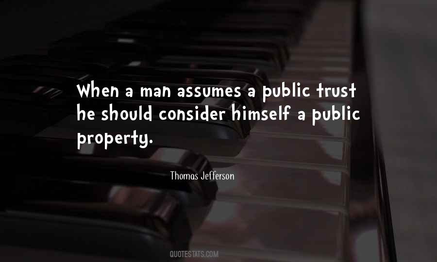 Man Trust Quotes #477696