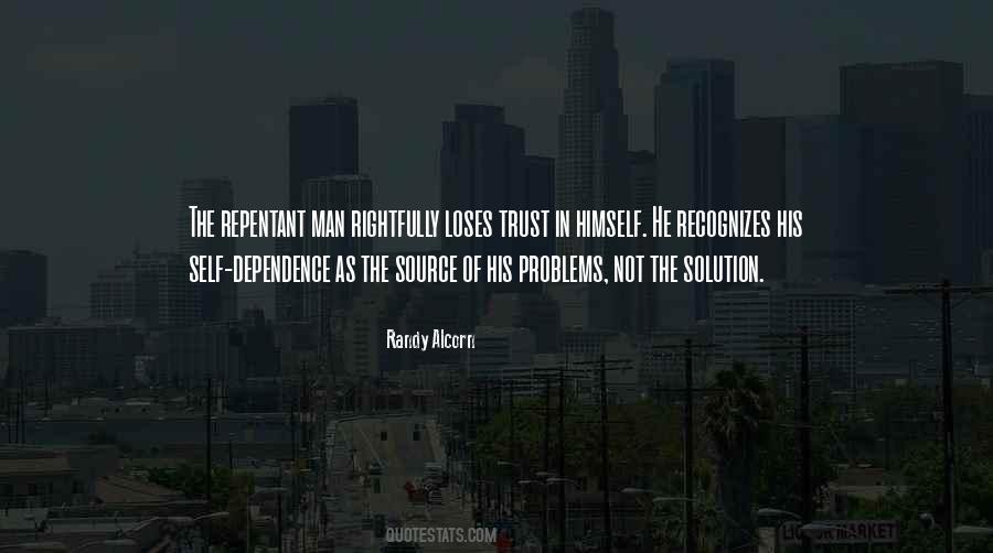 Man Trust Quotes #696530