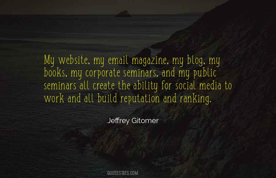 Quotes About Gitomer #76652
