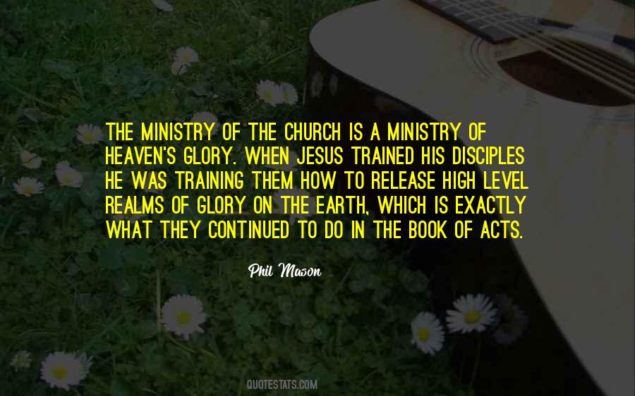 Quotes About Jesus Ministry #1493262