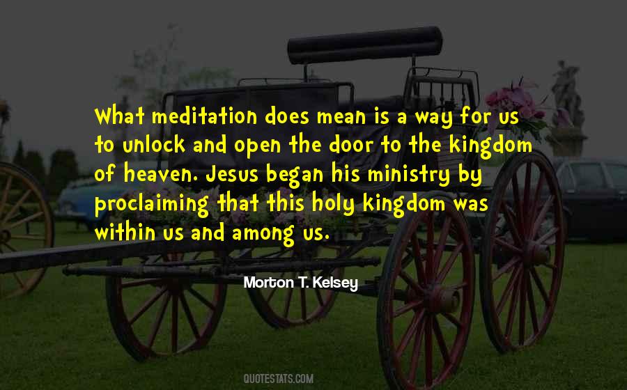 Quotes About Jesus Ministry #1529662