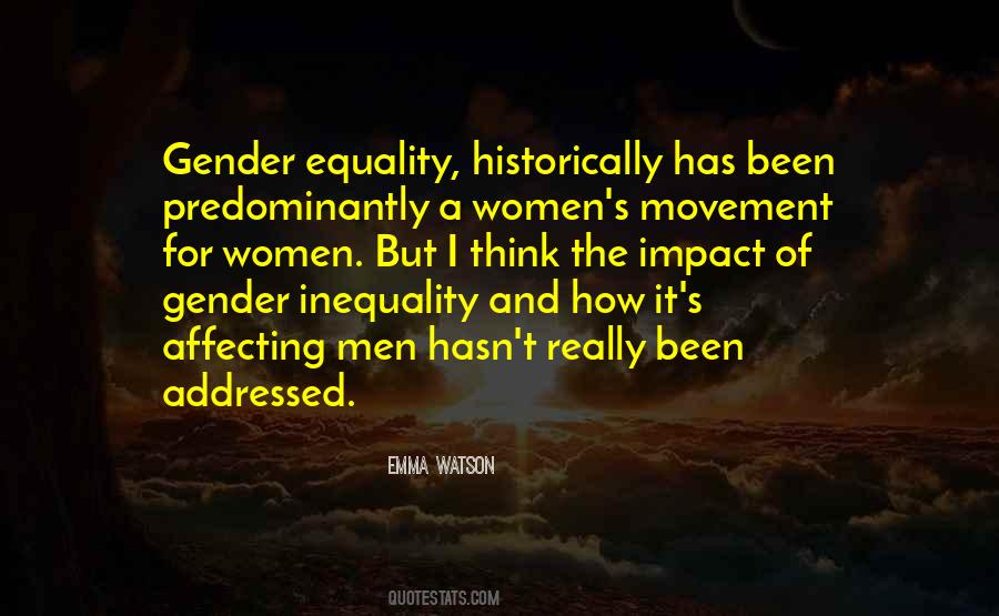 Gender Inequality Quotes #1229017