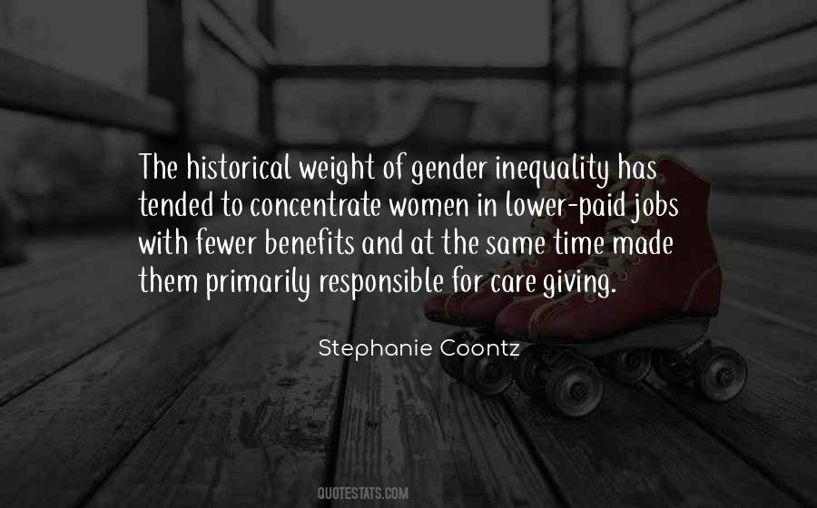 Gender Inequality Quotes #351890