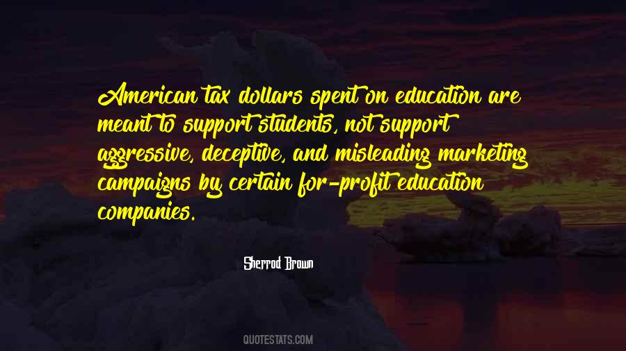 Education Support Quotes #29428