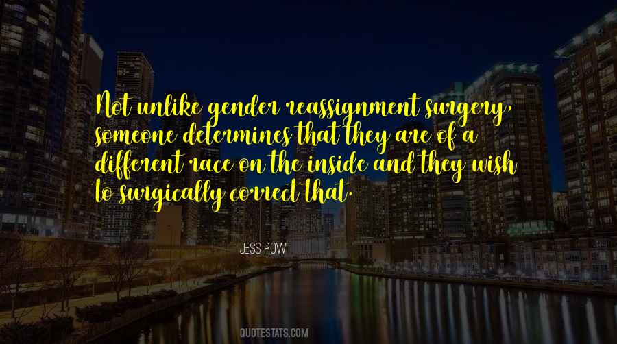 Gender Reassignment Quotes #770058