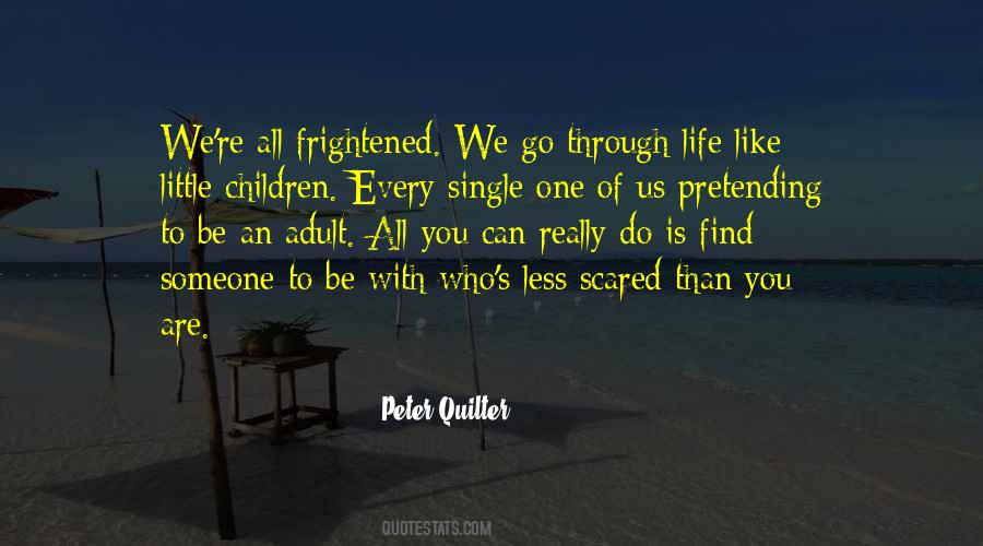 Pretending Life Quotes #165426